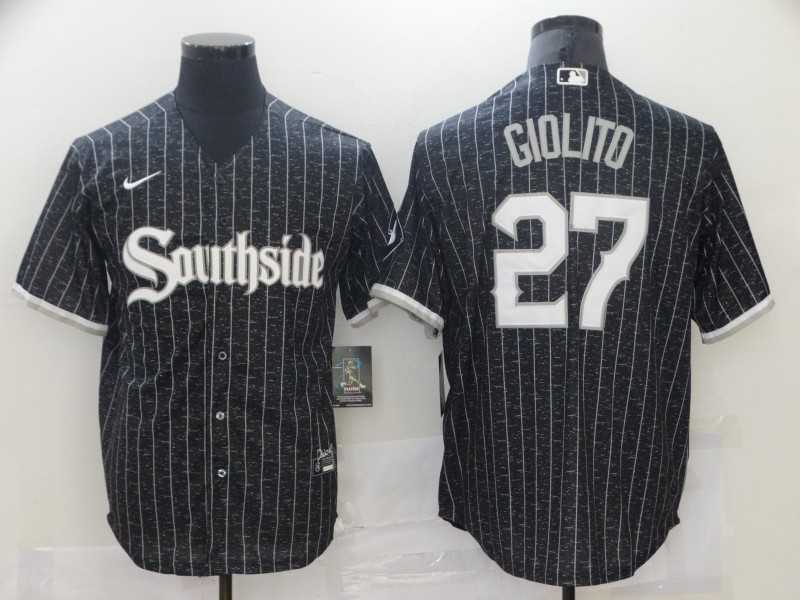 White Sox 27 Lucas Giolito Black 2021 City Connect Cool Base Jersey,We sell and wholesale White Sox 27 Lucas Giolito Black 2021 City Connect Cool Base Jersey on line form chian!